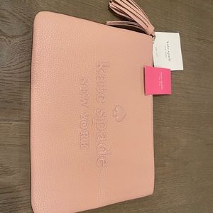 NWT Kate Spade Large Tassel Pouch